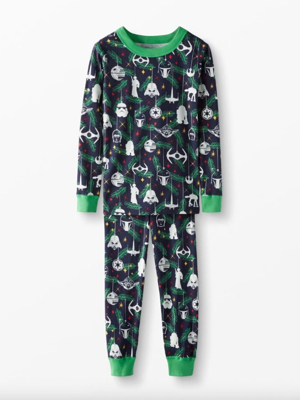 Hanna Andersson STAR WARS Holiday Long John Pajama Set - Size 4 100